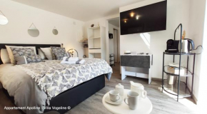 Appartements cosy avec vue jardin, calme et confort garantis